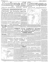 Amigoe di Curacao (27 Augustus 1957), Amigoe di Curacao