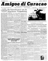 Amigoe di Curacao (9 Augustus 1958), Amigoe di Curacao