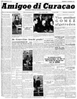 Amigoe di Curacao (19 November 1958), Amigoe di Curacao