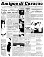Amigoe di Curacao (23 Oktober 1959), Amigoe di Curacao