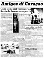 Amigoe di Curacao (20 November 1962), Amigoe di Curacao