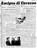 Amigoe di Curacao (24 Juli 1967), Amigoe di Curacao