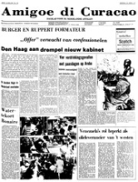 Amigoe di Curacao (24 April 1973), Amigoe di Curacao