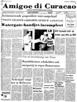 Amigoe di Curacao (1 November 1973), Amigoe di Curacao