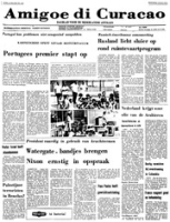 Amigoe di Curacao (10 Juli 1974), Amigoe di Curacao