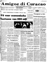 Amigoe di Curacao (12 Juli 1974), Amigoe di Curacao