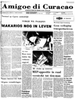 Amigoe di Curacao (16 Juli 1974), Amigoe di Curacao