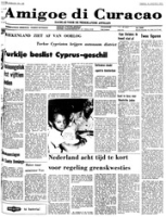 Amigoe di Curacao (16 Augustus 1974), Amigoe di Curacao