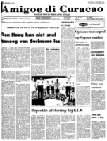 Amigoe di Curacao (4 September 1974), Amigoe di Curacao