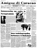 Amigoe di Curacao (28 September 1974), Amigoe di Curacao