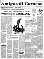 Amigoe di Curacao (3 December 1974), Amigoe di Curacao
