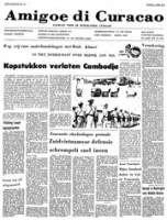 Amigoe di Curacao (1 April 1975), Amigoe di Curacao