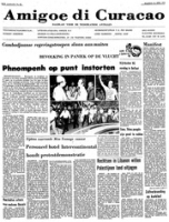 Amigoe di Curacao (14 April 1975), Amigoe di Curacao