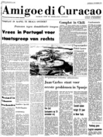 Amigoe di Curacao (1 November 1975), Amigoe di Curacao