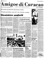 Amigoe di Curacao (22 December 1975), Amigoe di Curacao