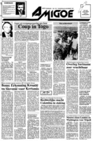 Amigoe di Curacao (28 November 1991), Amigoe di Curacao