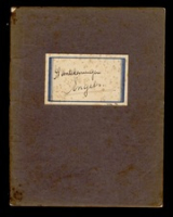 ECURY-042: Notitieboekje met aantekeningen van de Engelse taal gebruikt door Boy Ecury tijdens zijn studie aan de Instituur St. Louis te Oudenbosch 1 deel, Ecury, Segundo Jorge Adelberto (Boy)