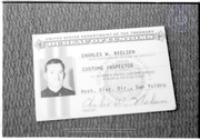 Badge U.S. Customs, Customs Inspector Charles W. Nielsen , Image # 10, BUVO