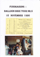 Historia di Don Flip Racing, image # 850, Fundraising: Balloon Bike Tour nr. 5, 18 november 1990, Don Flip Racing Team Aruba