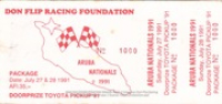 Historia di Don Flip Racing, image # 947, Drag Race: Aruba Nationals Budweiser Classic, hosted by Don Flip, 26-28 juli 1991, Don Flip Racing Team Aruba