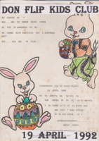 Historia di Don Flip Racing, image # 1035, Don Flip Kids Club, Easter egg hunt, 19 april 1992, Don Flip Racing Team Aruba