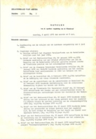 Notulen van de Openbare Vergadering van de Eilandsraad no. 2 (1970), Eilandsraad Aruba