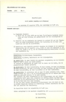 Notulen van de Openbare Vergadering van de Eilandsraad no. 8 (1970), Eilandsraad Aruba