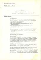 Notulen van de Openbare Vergadering van de Eilandsraad no. 4 (1971), Eilandsraad Aruba