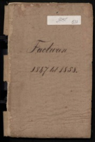 kol-0531: Facturenboek van verscheepte artikelen van de Kolonie Curacao naar het bestuur van Aruba, 1847-1858