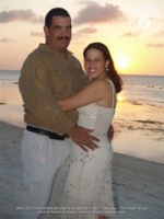 A beautiful sunset dinner at the Sunset Beach Bistro was the choice for these romantic couples!, image # 1, The News Aruba