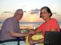 A beautiful sunset dinner at the Sunset Beach Bistro was the choice for these romantic couples!, image # 2, The News Aruba