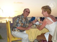 A beautiful sunset dinner at the Sunset Beach Bistro was the choice for these romantic couples!, image # 4, The News Aruba