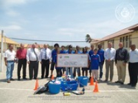 Ennia Insurance and Banco di Caribe kick-off the Ansary Foundation School Sports Project with a donation to St. Paulus in San Nicolas, image # 10, The News Aruba