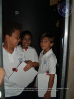 Students of the International School of Aruba get a glimpse 