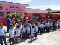 The little children of Jacinta Kleuterschool give a big thank you to the Wyndham Resort management staff, image # 2, The News Aruba