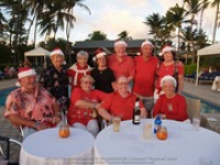 Santa delivers at the Divi to the Clown Doctors of Aruba, image # 2, The News Aruba