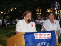 The Women's Club of Aruba conducts an evening devoted to AIDS awareness in Wilhelmina Park, image # 7, The News Aruba