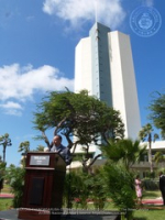 Raising the flag for the first time, Aruban dignitaries officially welcome the Westin Aruba Resort, image # 10, The News Aruba