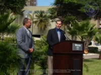 Raising the flag for the first time, Aruban dignitaries officially welcome the Westin Aruba Resort, image # 18, The News Aruba
