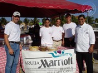 Arubians invade the Hyatt Regency parking lot in support of the victims of Hurricane Katrina, image # 1, The News Aruba