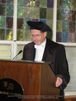 Aruba University honors Hubert T. H. (