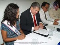 CMB Bank donates to charitable foundations spotlighted by the Miss Aruba Pageant 2007, image # 4, The News Aruba