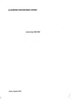 Jaarverslag 1996-1999 Algemene Rekenkamer Aruba, Algemene Rekenkamer Aruba
