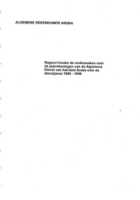 Rapport inzake de onderzoeken naar de jaarrekeningen van de Algemene Dienst van het Land Aruba over de dienstjaren 1990-1996, Algemene Rekenkamer Aruba