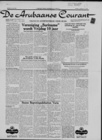 De Arubaanse Courant (31 Juli 1951), Aruba Drukkerij