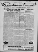 De Arubaanse Courant (18 Augustus 1951), Aruba Drukkerij
