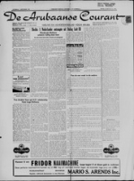 De Arubaanse Courant (1 September 1951), Aruba Drukkerij