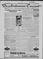 De Arubaanse Courant (8 September 1951), Aruba Drukkerij
