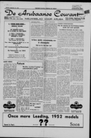 De Arubaanse Courant (26 November 1951), Aruba Drukkerij