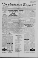 De Arubaanse Courant (7 April 1952), Aruba Drukkerij